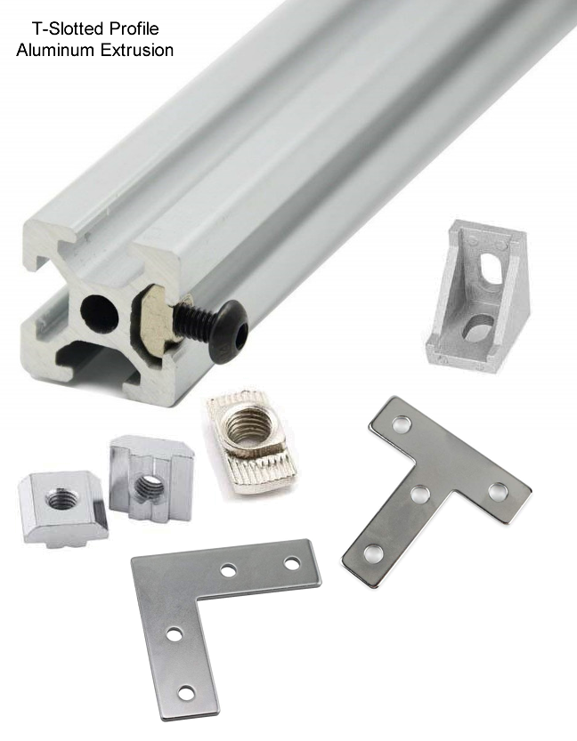 T-slottted profile aluminum extrusion